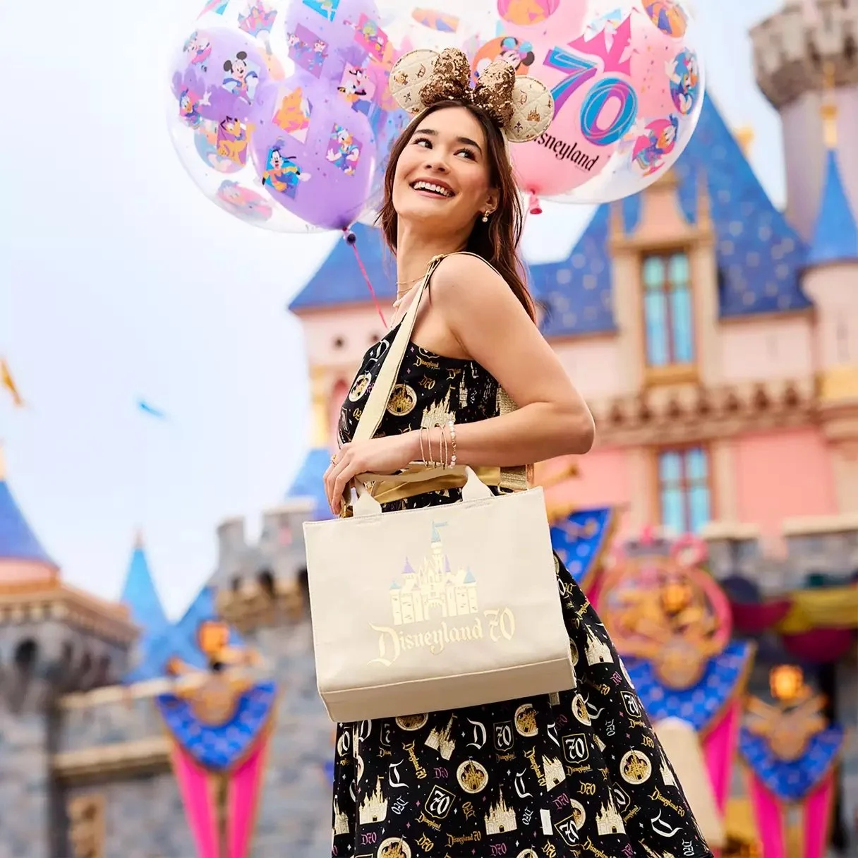 Disneyland 70th Anniversary Castle Collection on Disney Store